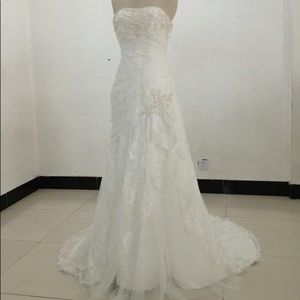Gorgeous hand made wedding dress